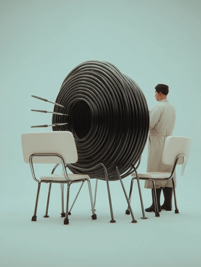 Electric Coil Old Science Movie Inspired