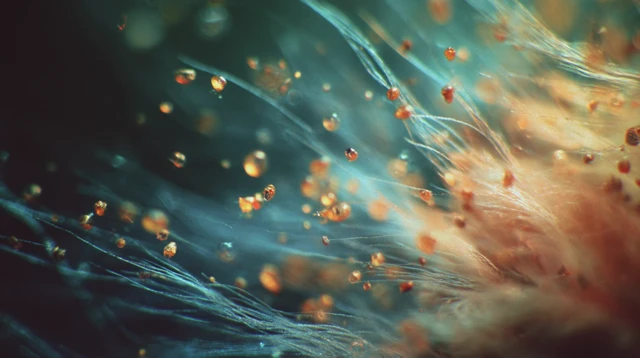 Microscopic Macro Shot Natural Colors