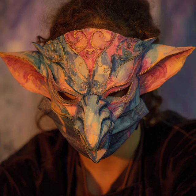 Goblin Mask Masquerade Artistic Face Covering