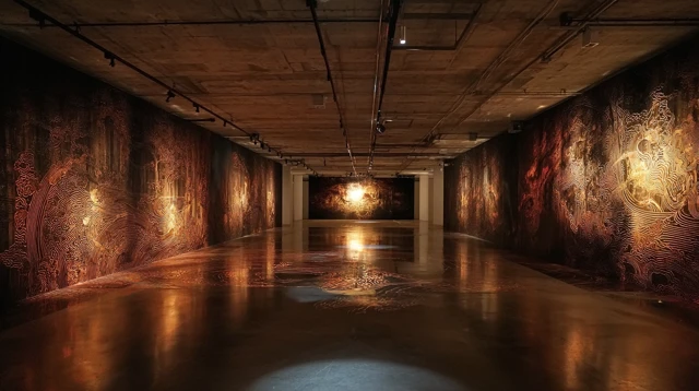 Interactive Art Thermal Painting Experience
