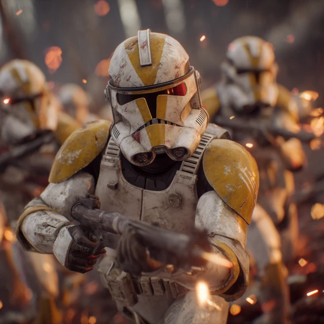 Clone Troopers Battle Star Wars