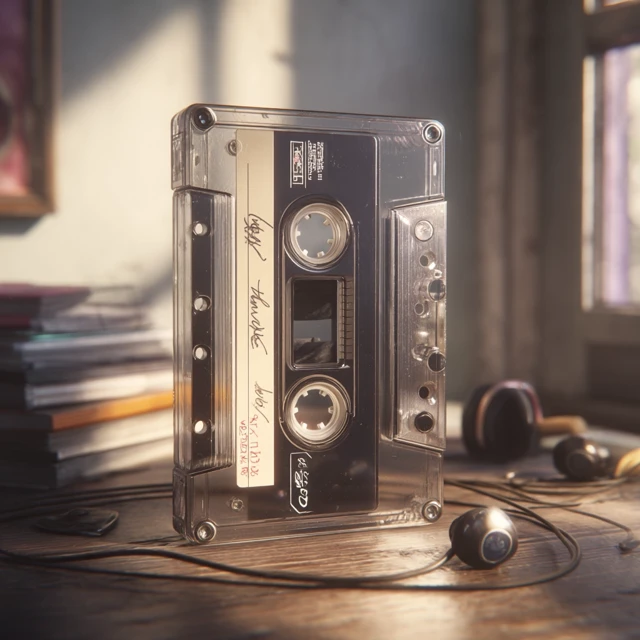 Retro Cassette Tape Nostalgic 3D Animation