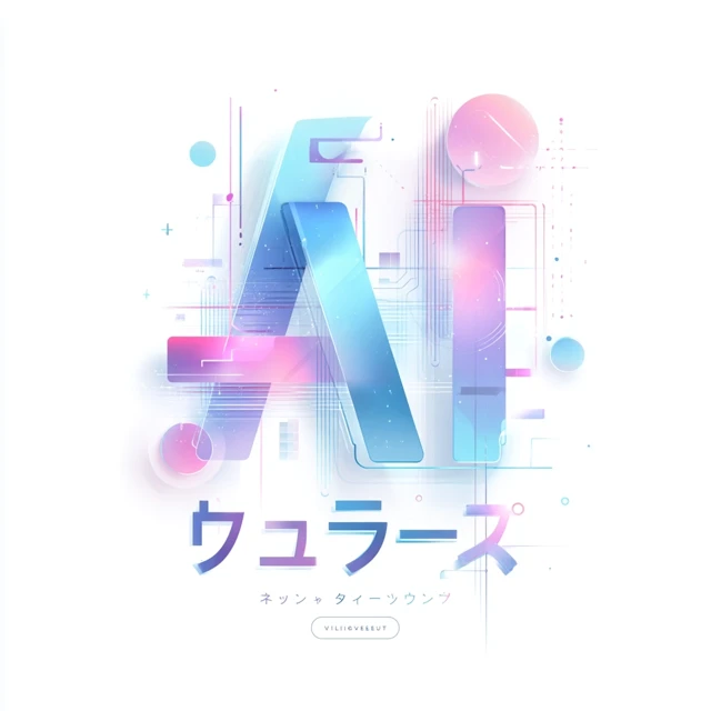 AI Visionary Logo Design Futuristic Technology