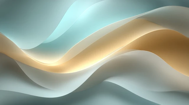 Abstract Ethereal Composition Cool Tones Serene