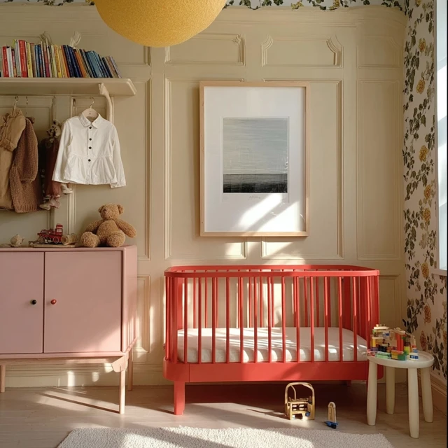 Elegant French Nursery Shabby Chic Style