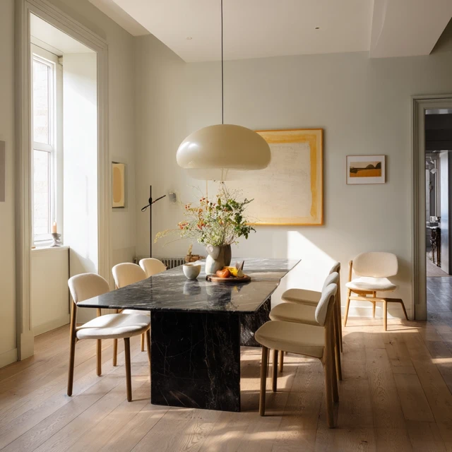 Minimalist Dining Room Interior Design