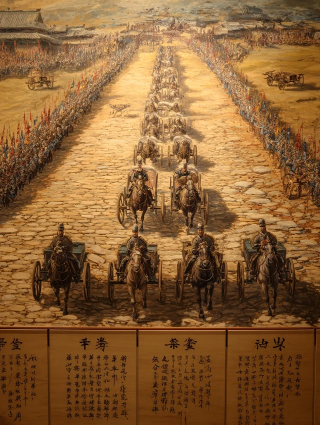 Qin Dynasty Imperial Road Illustration