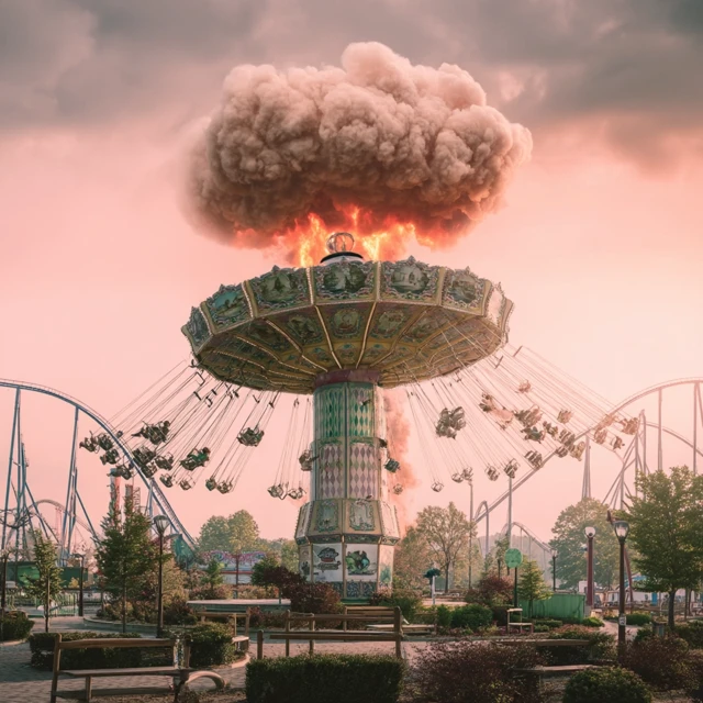 Amusement Park Photo Creative Photoshop