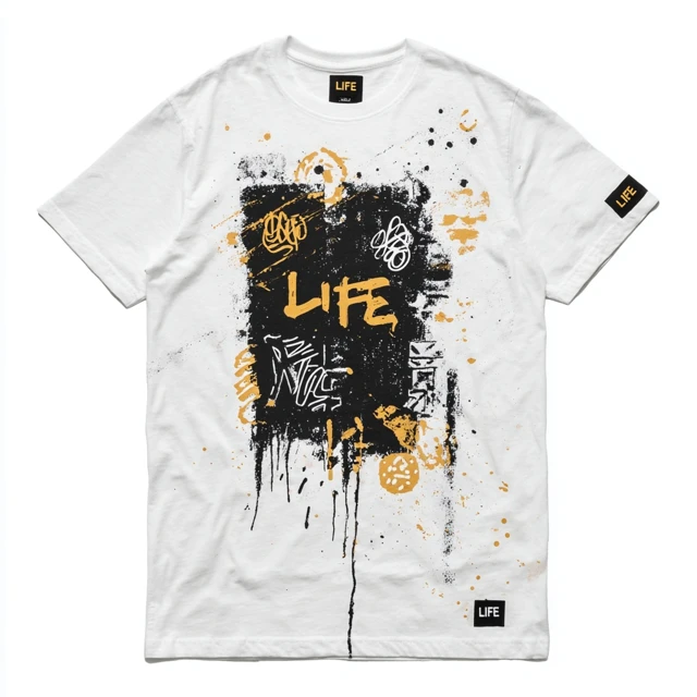 LIFE OVER EVERYTHING TShirt Forest Nature Design