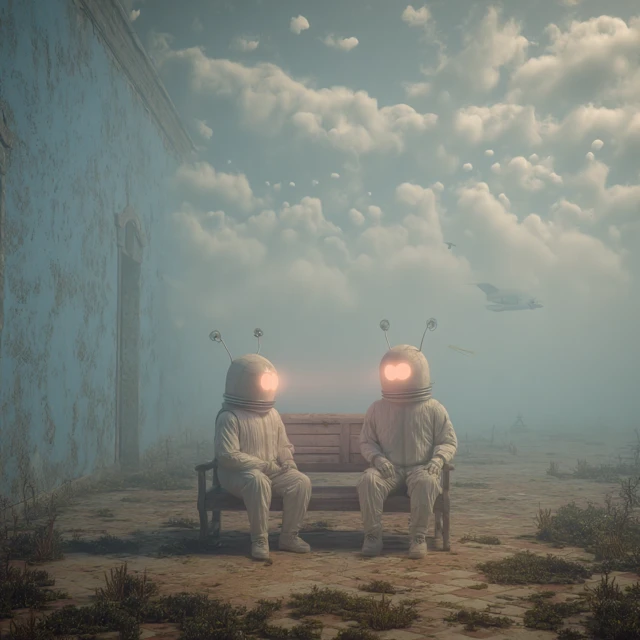 Inside the Dream of Another Being Surreal Art