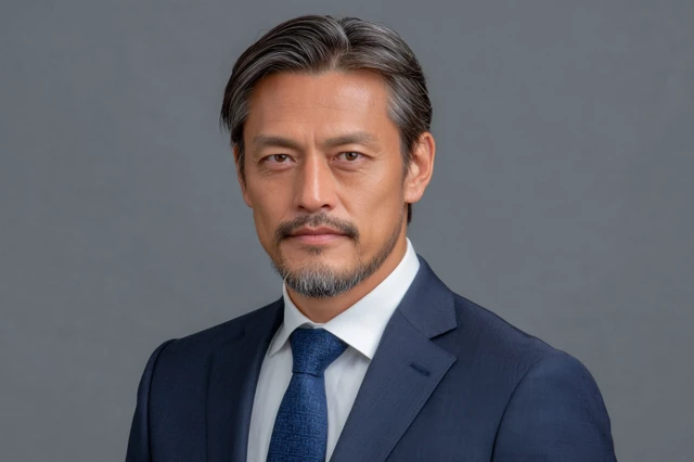 Professional Portrait of Japanese Business Executive