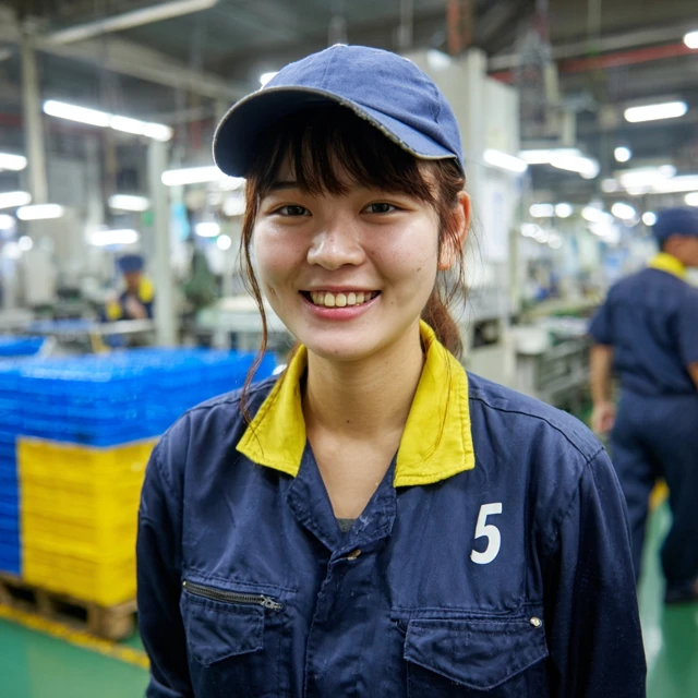 Vietnamese worker in Japan Manufacturing
