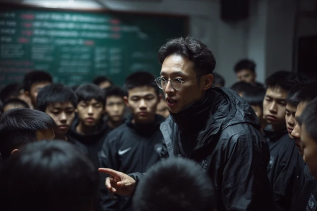 Youth Football Team Strategy Meeting