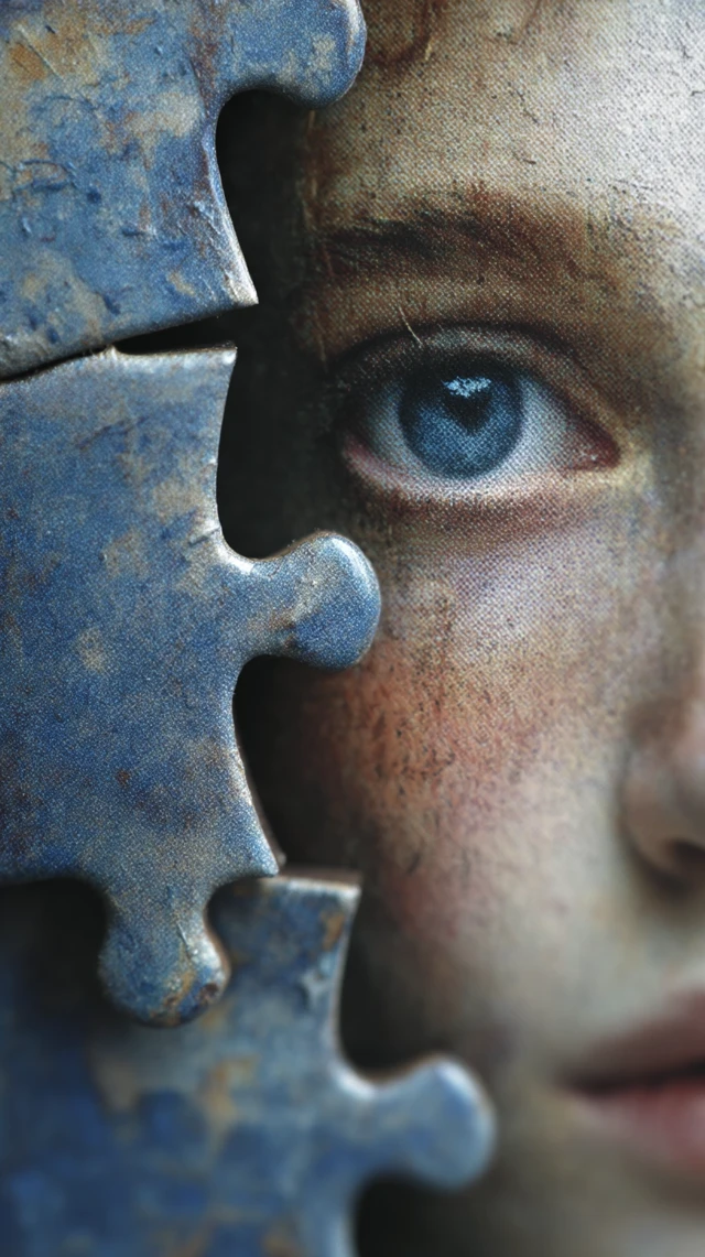 Human Face Puzzle Pieces