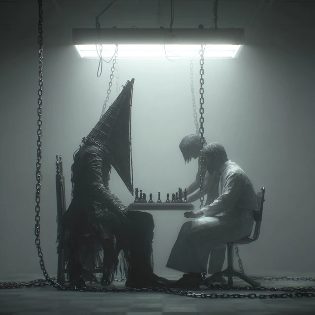 Silent Hill 2 Remake Pyramid Head Chess