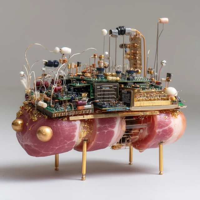Ham and Electronics A Delicious Tech Fusion