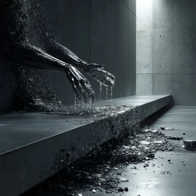 Human Form and Concrete Transformation Art