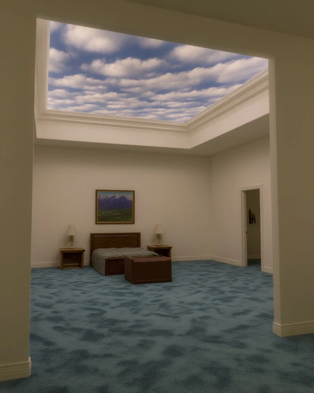 Dreamcore Heaven Room Photograph Interior Design