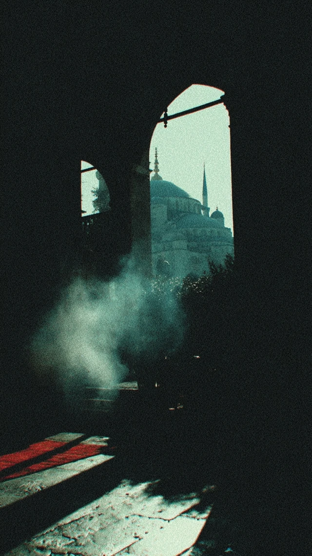 Gothic Mosque Architecture and Shadow