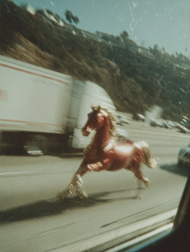 Steel Pegasus Freeway Race Hyper Realistic