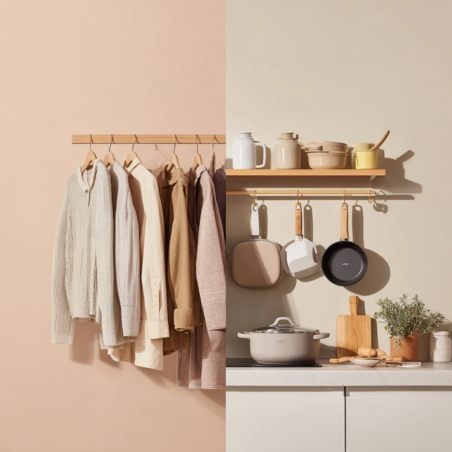 Capsule Wardrobe Kitchen Minimal Lifestyle