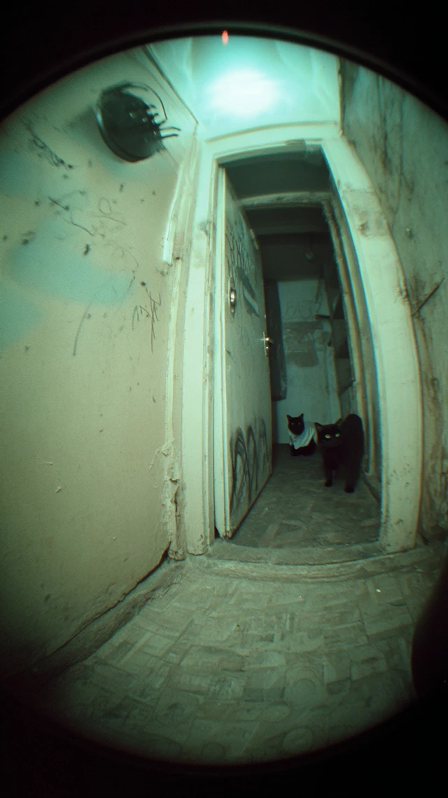 Angry Cats Gang in Soviet Russia: Grimy and Intimidating