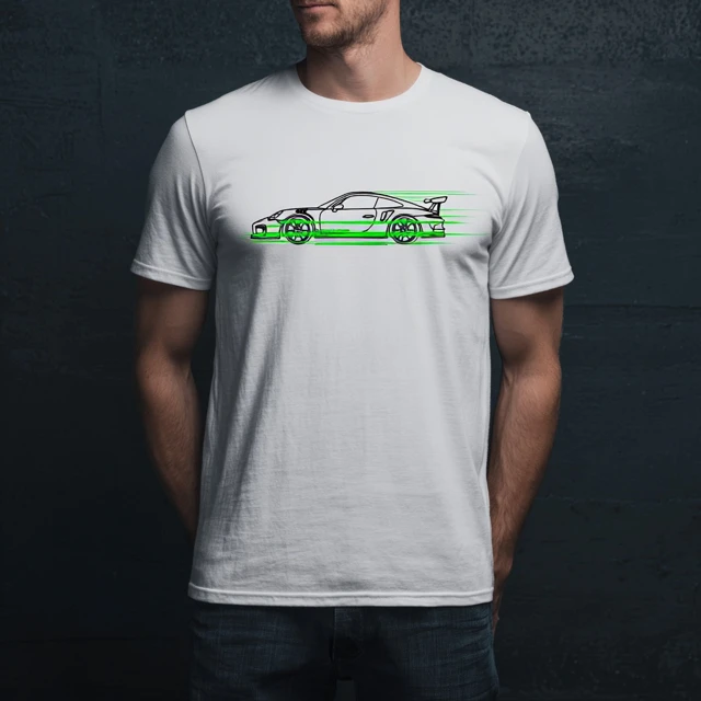 Porsche 911 GT3 RS TShirt Design