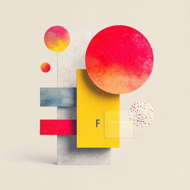 Abstract Brand Identity Design with Minimalist Aesthetic
