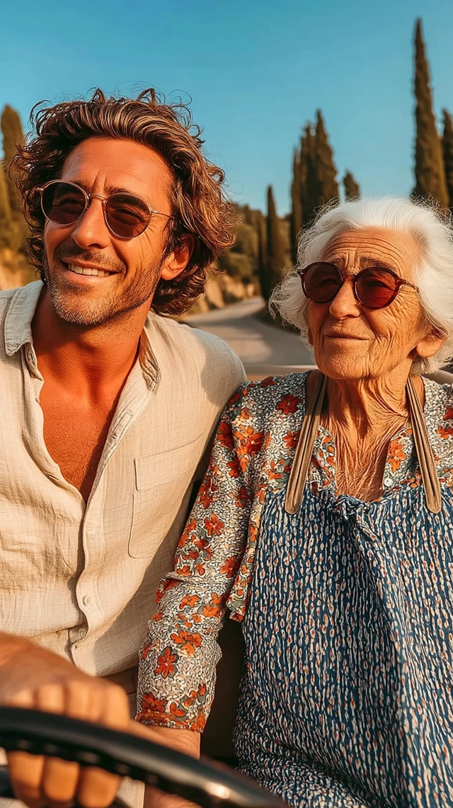 Italian Road Trip: Man and Nonnas Heartfelt Moment
