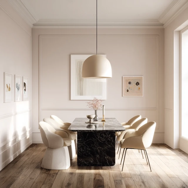 Minimalist Dining Room Interior Design Ideas