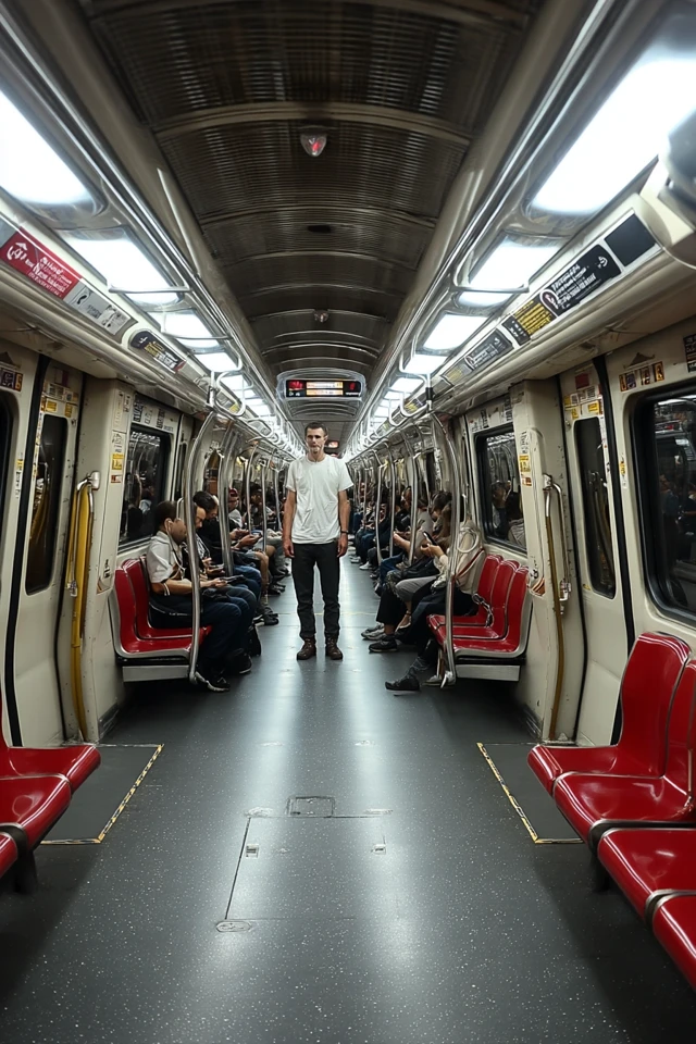 Subway Commute: Alone in a Crowd