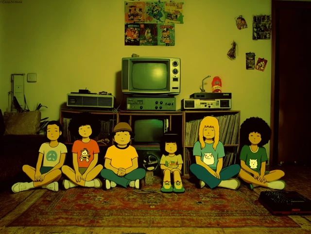 Richie Rich Cartoon The Freak Brothers Style