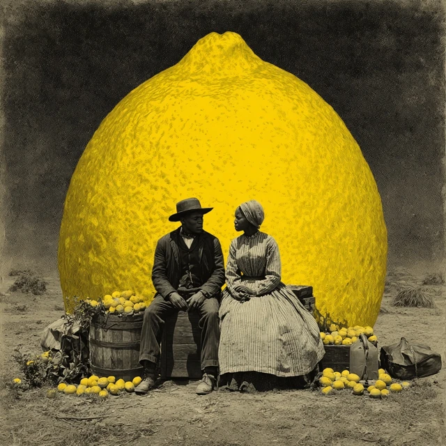 Underground Railroad with Lunar Lemon Art