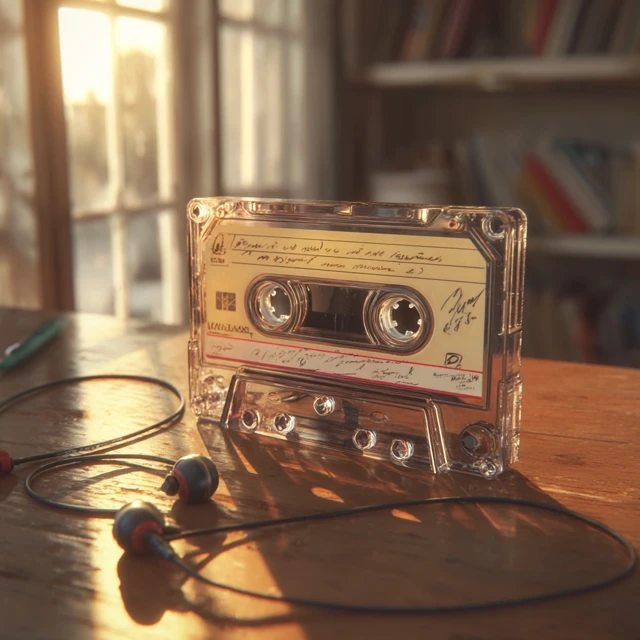 Retro Cassette Tape Nostalgic 3D Animation
