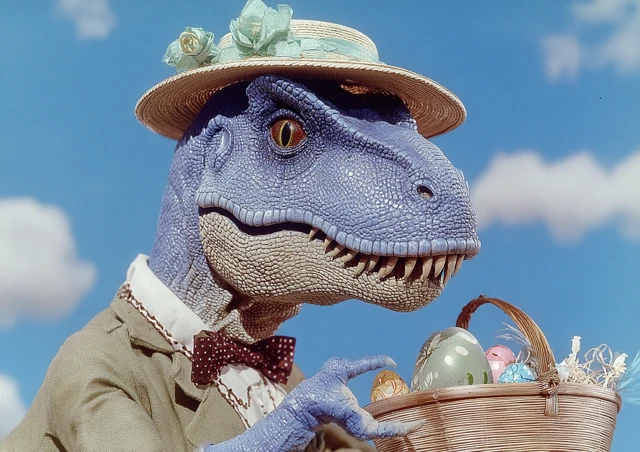 Dino Bunny An Unusual Easter Creature