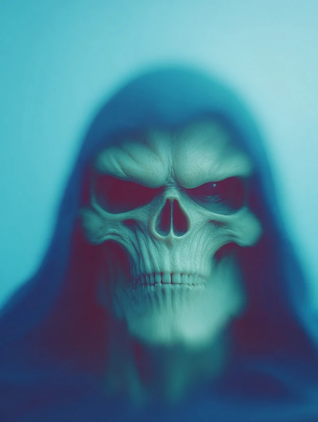 Skeletor from HeMan Evil and Forbidding