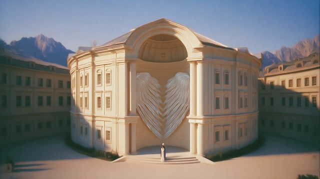Architecture of the Heart Neoclassical Painting