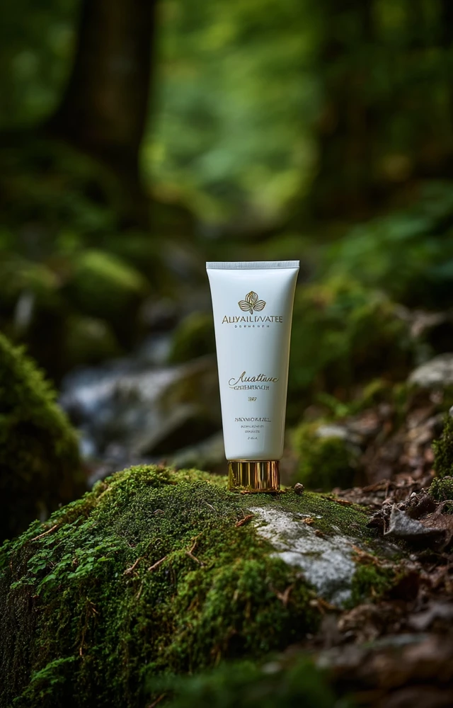 Hand Cream in Nature Luxurious Skincare Product