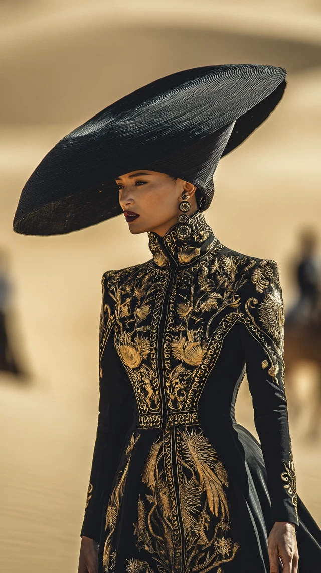 Fashion Show in the Desert Schiaparelli Ensemble