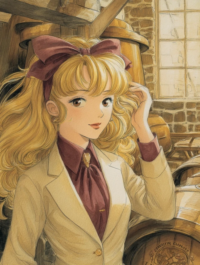 Anime Whiskey Glenmorangie Premier Selection Illustration