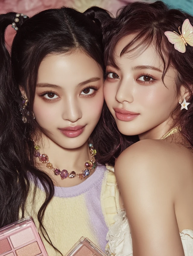 Beautiful Asian Girls Makeup Photo Commercial