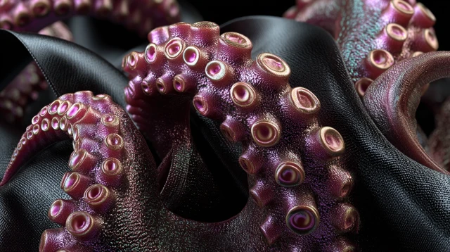 Octopus High Heels Glamorous Grotesque Art Pop