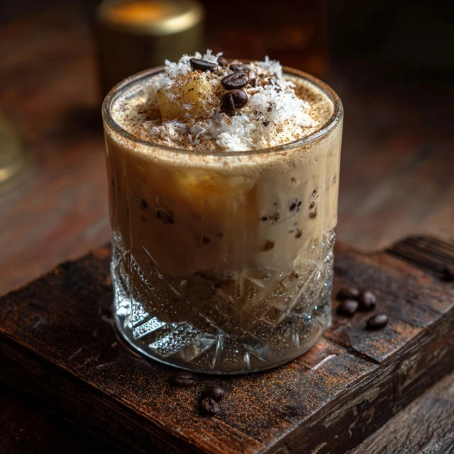 Tropical Coffee Cocktail Recipe