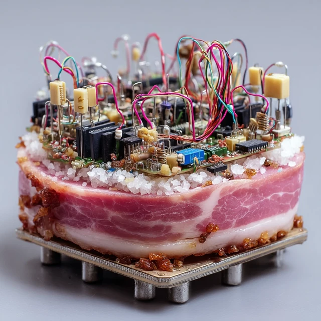 Ham and Electronics A Delicious Tech Fusion