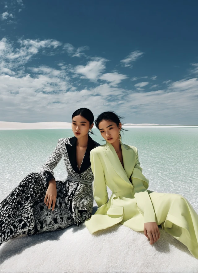 Dior Spring Collection Asian Models Fashion Editorial