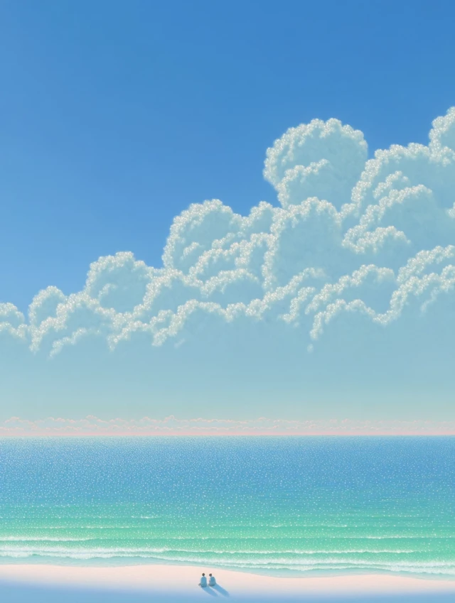 Tranquil Beach Scene Peace and Harmony