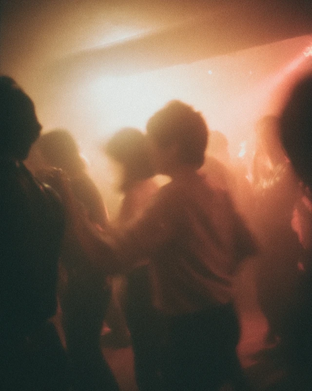 1978 Japanese Disco Scene Focus Blur