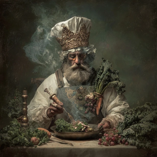 Virtuous Food King Royal Chef Cooking Feast