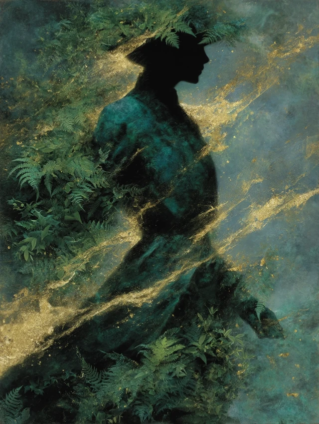 Surreal Oil Painting of a Feminine Force