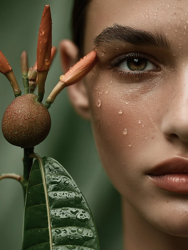 Surreal Face and Nature Dreamy Photography